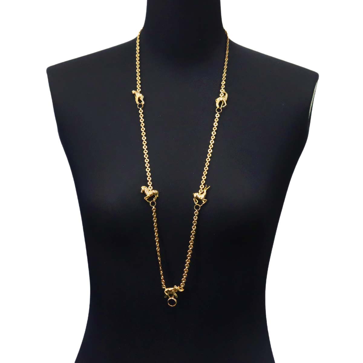 Circus Trinity Necklace 18K YG WG PG 750