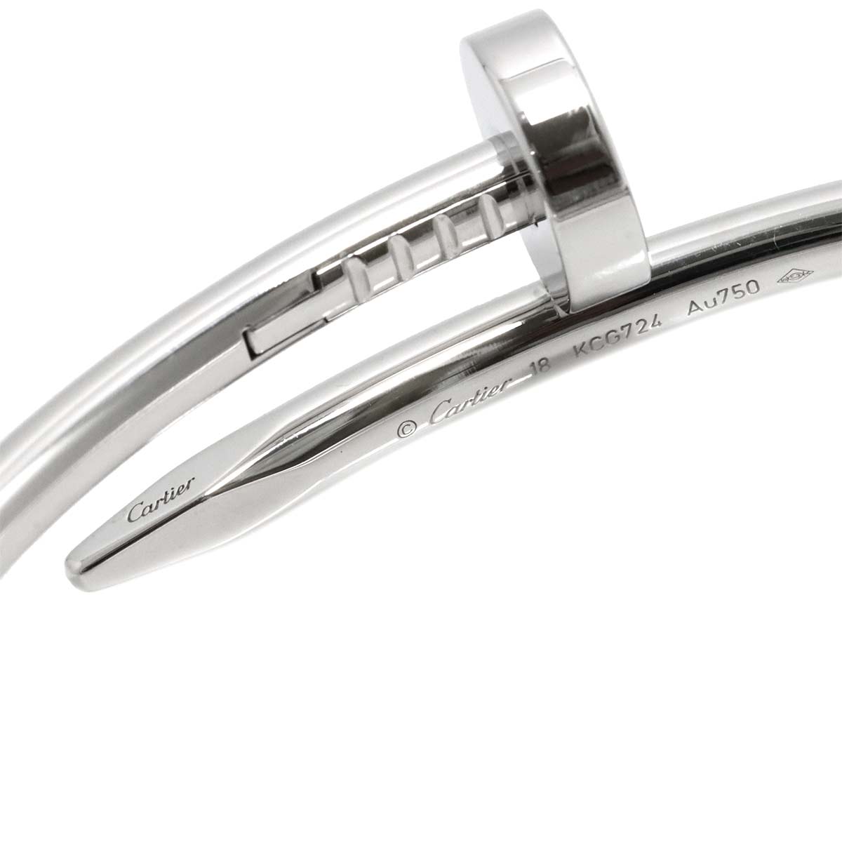 Juste Un Clou Bracelet Bangle 18K White Gold 750 size18