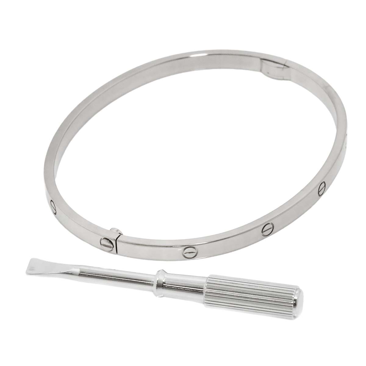 Love Bracelet SM 18K White Gold 750 Size18