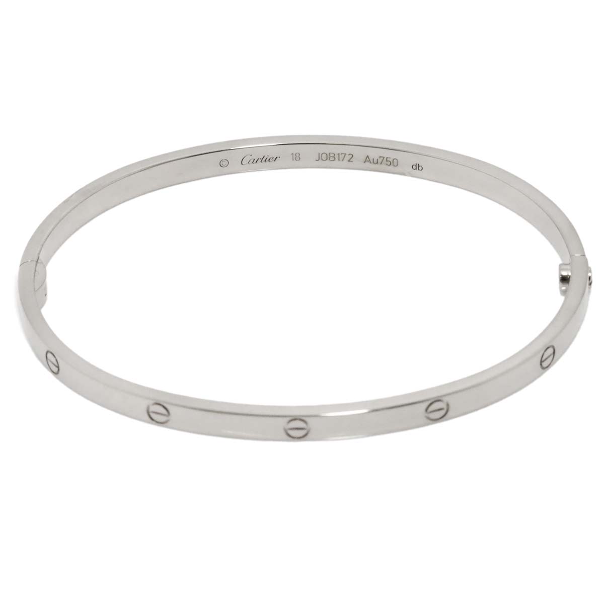 Love Bracelet SM 18K White Gold 750 Size18