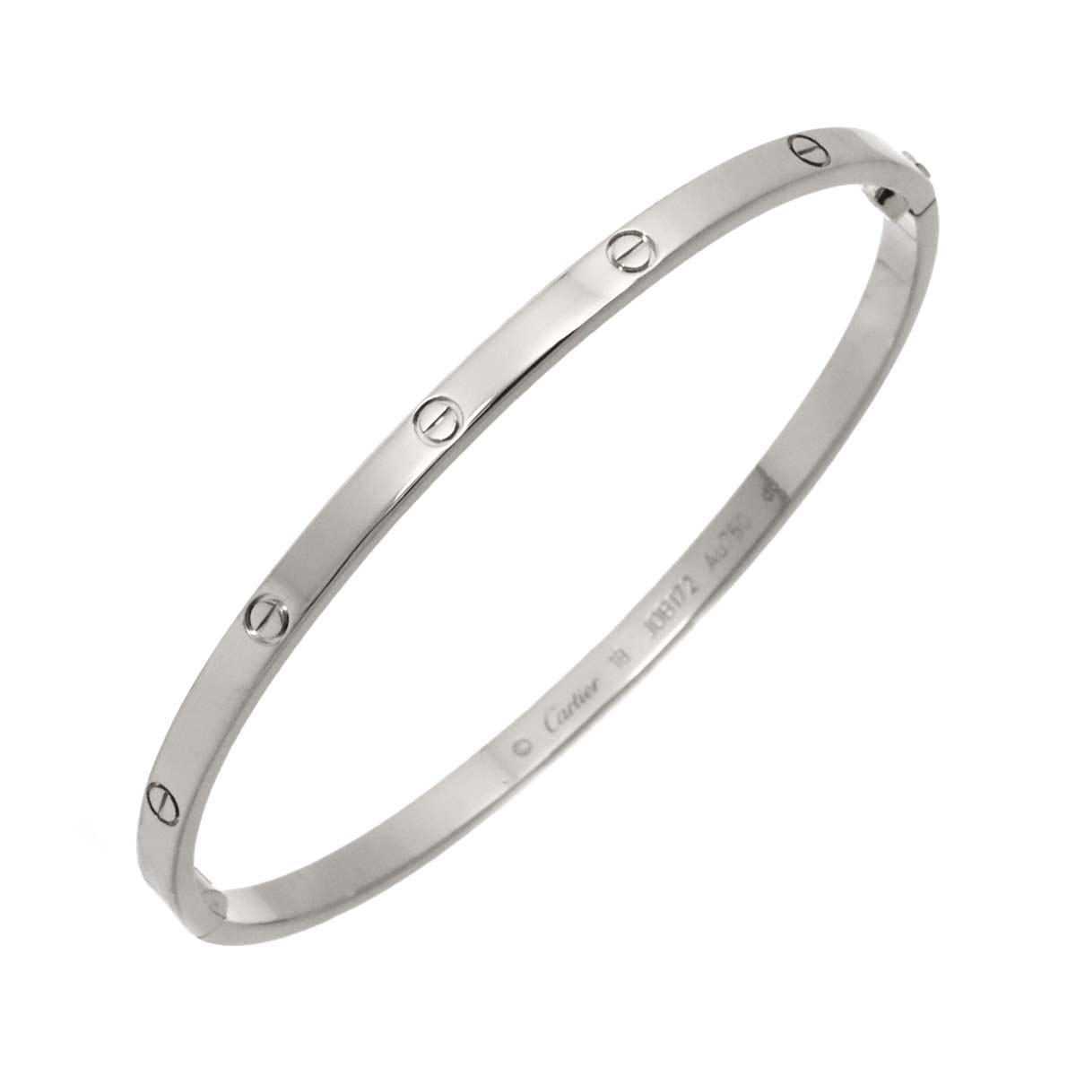Love Bracelet SM 18K White Gold 750 Size18