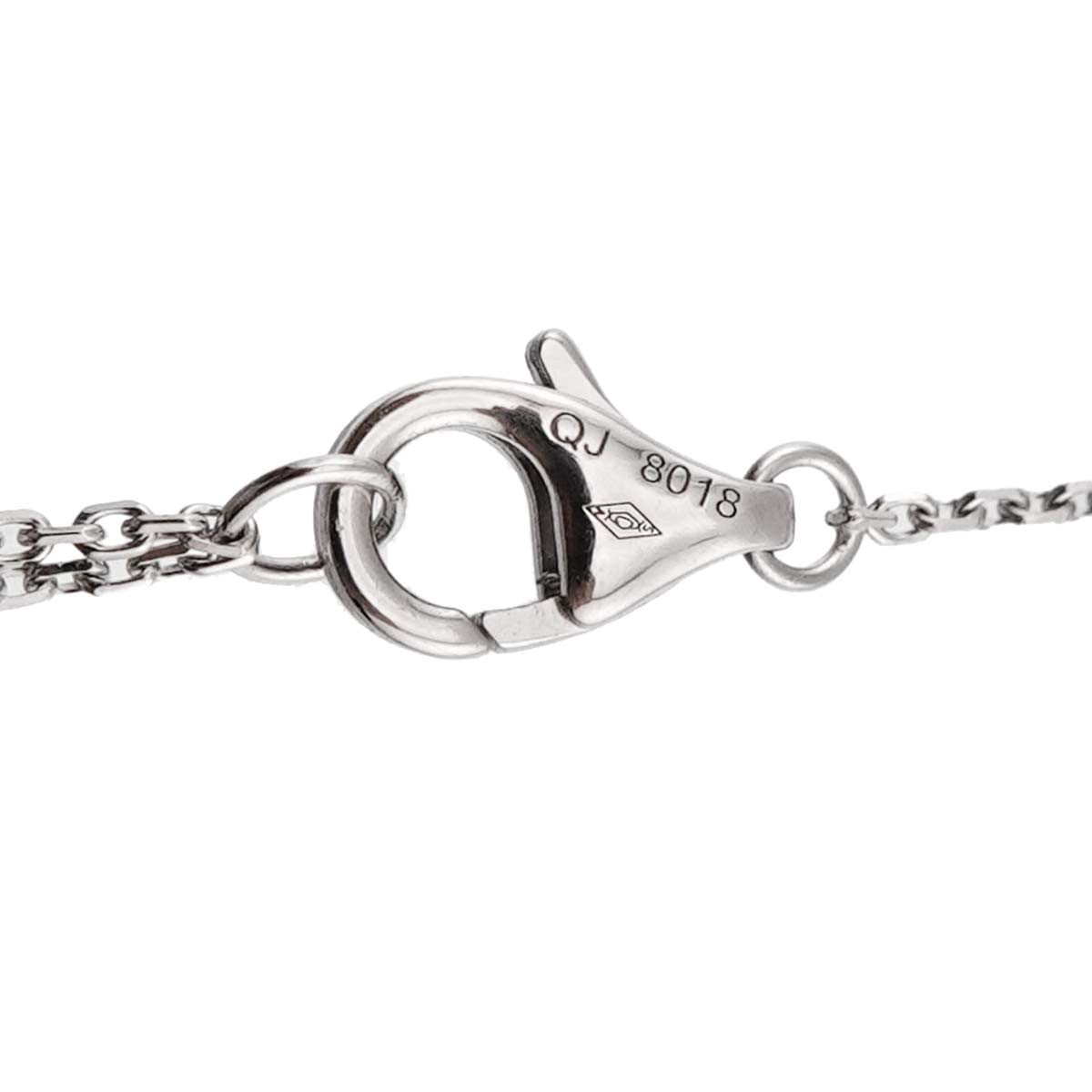 C De Diamond 0.33ct G/VVS1/3EX Necklace 18K WG 750