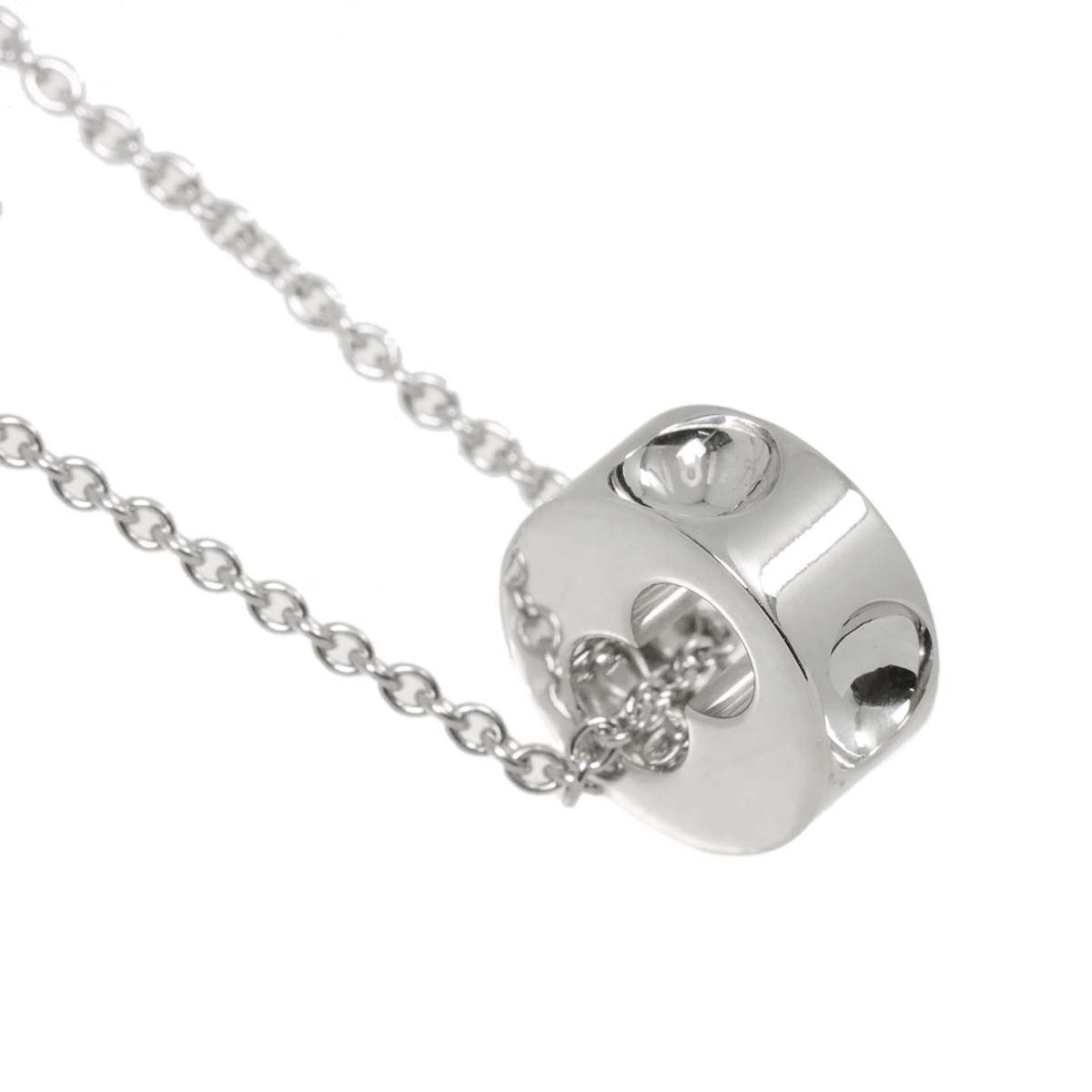 Pendentif Empreinte Diamond Necklace 18K WG 750