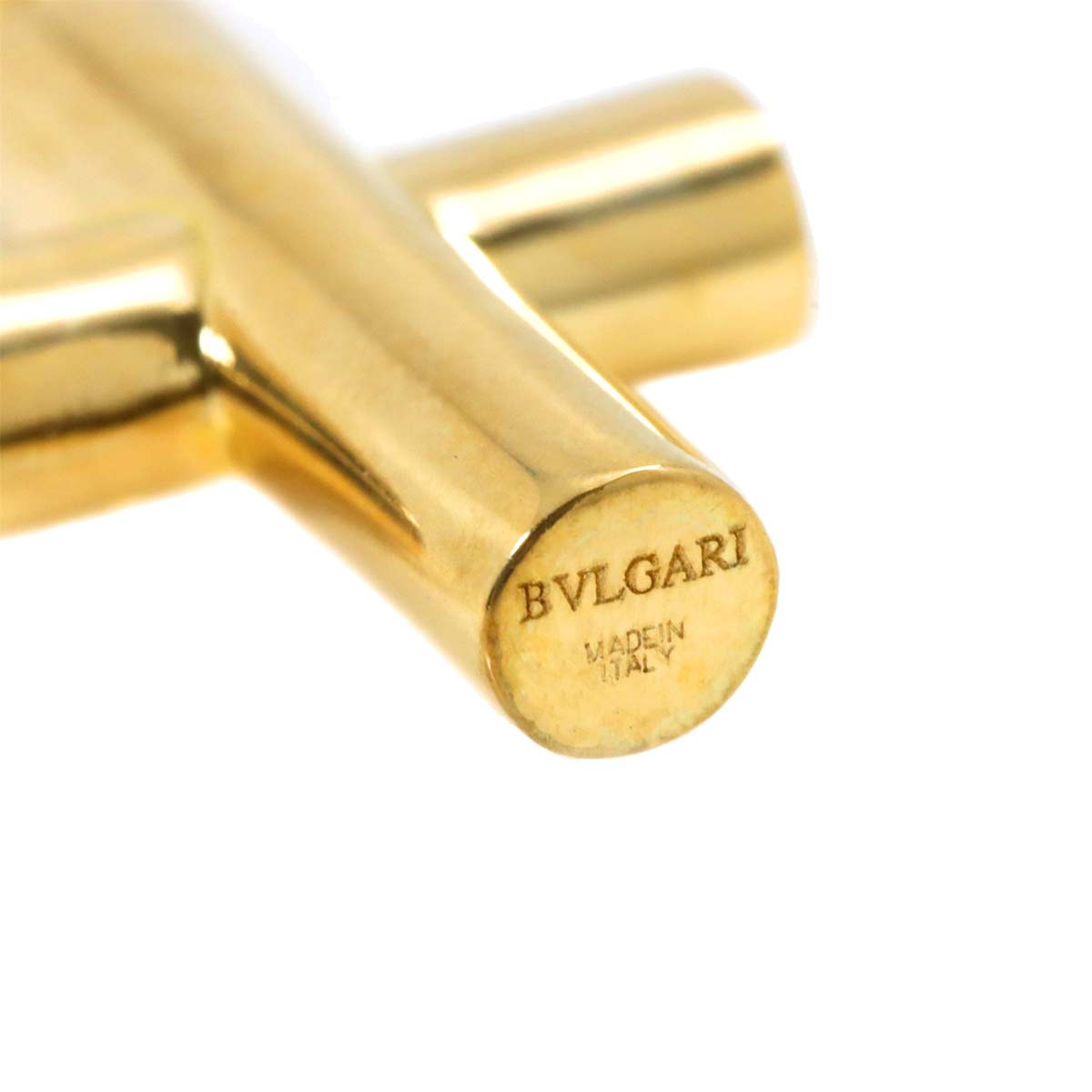 Latin Cross Necklace 18K Yellow Gold 750