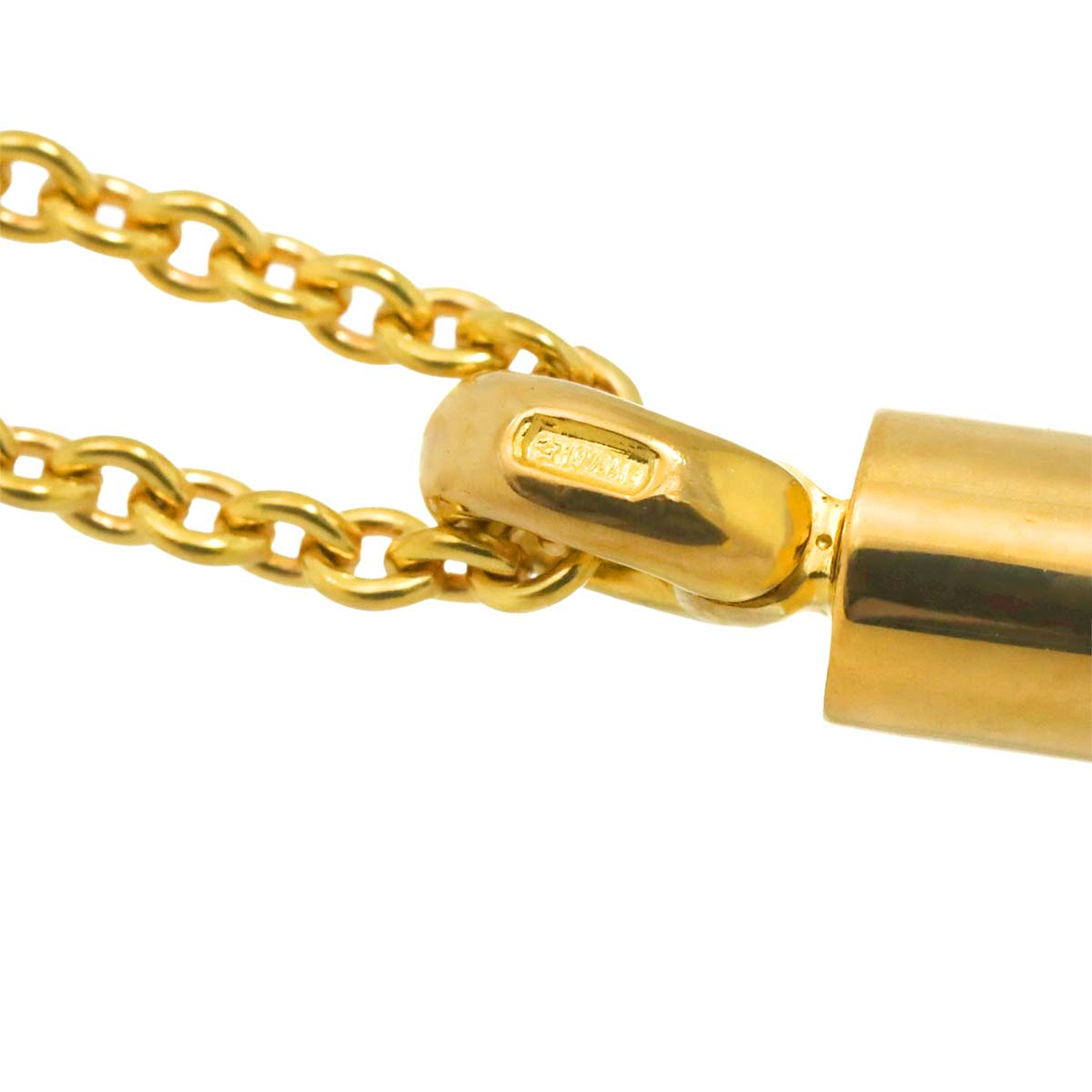 Latin Cross Necklace 18K Yellow Gold 750