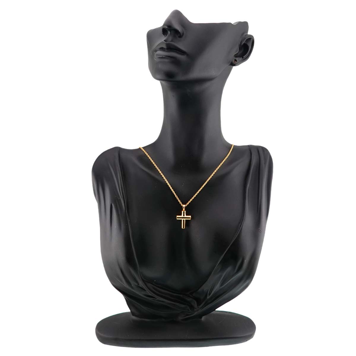 Latin Cross Necklace 18K Yellow Gold 750