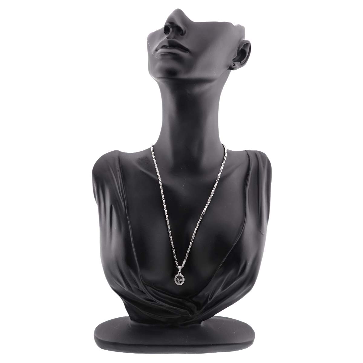 Happy Diamond Necklace 18K White Gold 750