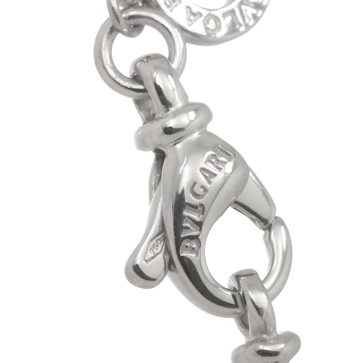 Chain Necklace 18K White Gold 750
