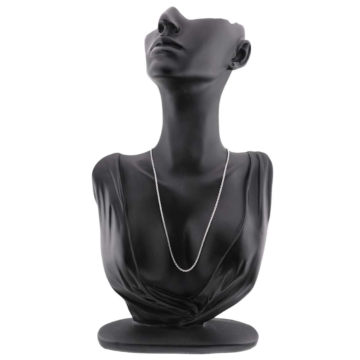 Chain Necklace 18K White Gold 750