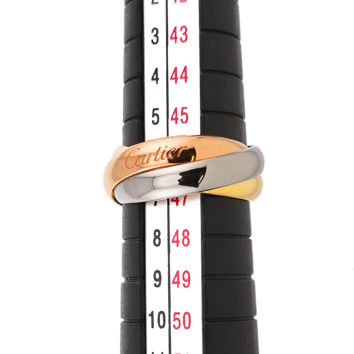Trinity MM Ring 18K YG WG PG 750 Size46 3.75(US) 90290483