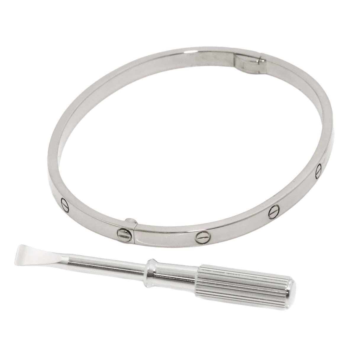 Love Bracelet SM 18K White Gold 750 Size17