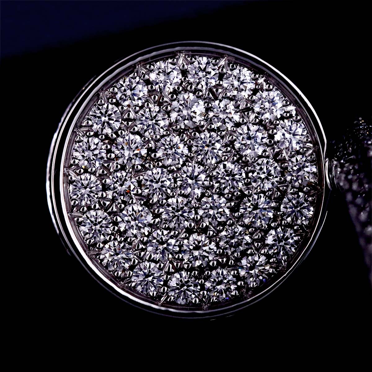 Juste Un Clou double Diamond Bracelet18K White Gold 750 size15