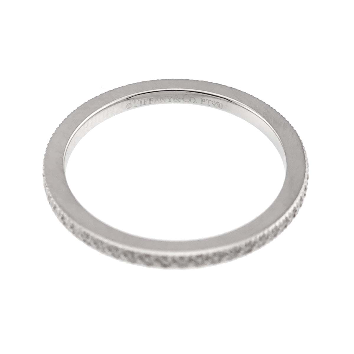 Full Diamond band Ring Platinum Size4.75-5(US)