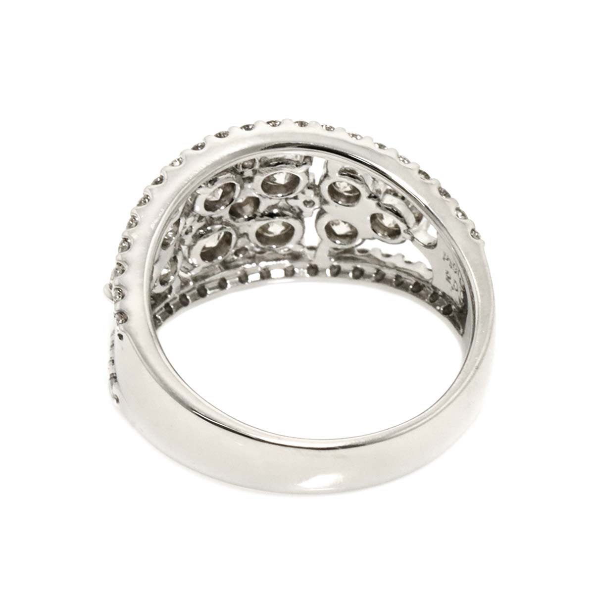 Diamond 2.00ct Ring Pt Platinum size8.25(US)