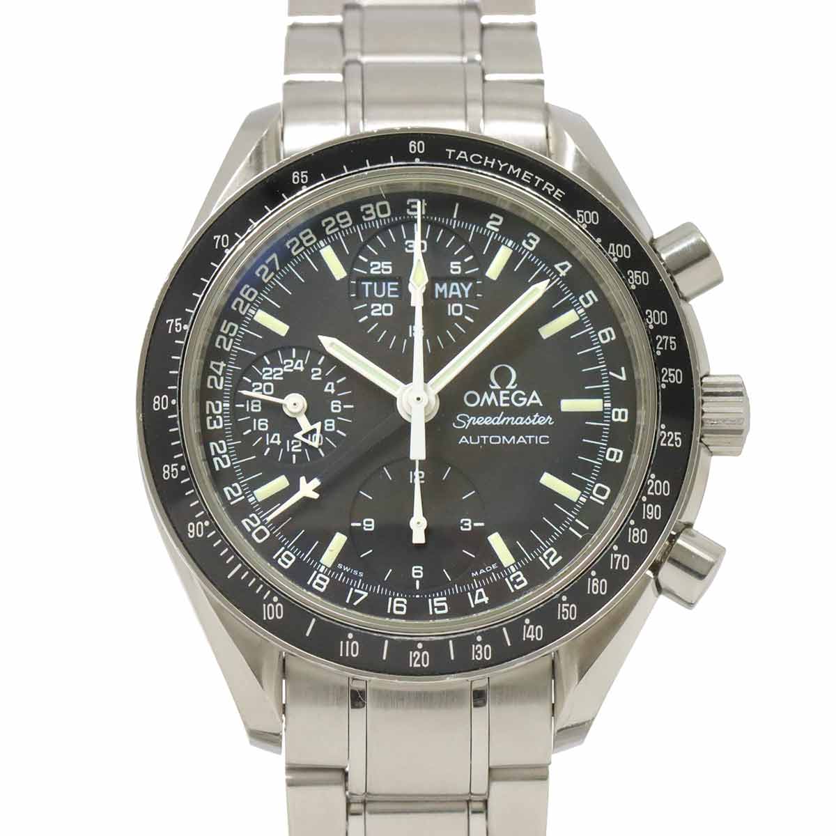 Speedmaster Mark 40 Cosmos 3520 50 triple calendar Black Dial