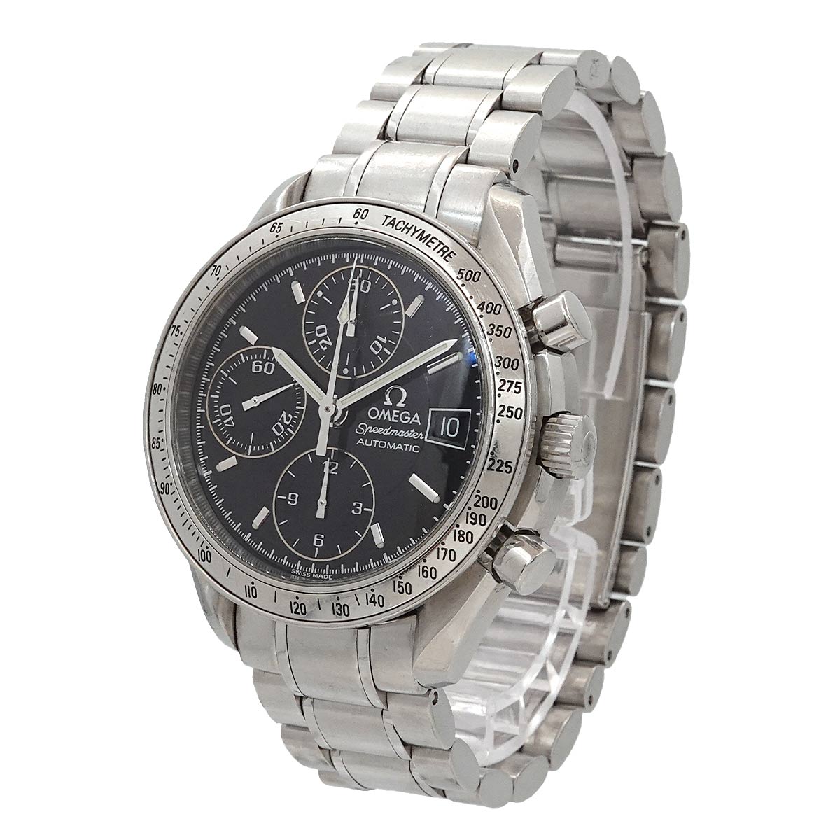 Speedmaster Date 3513.50 Chronograph Automatic Black Dial Mens