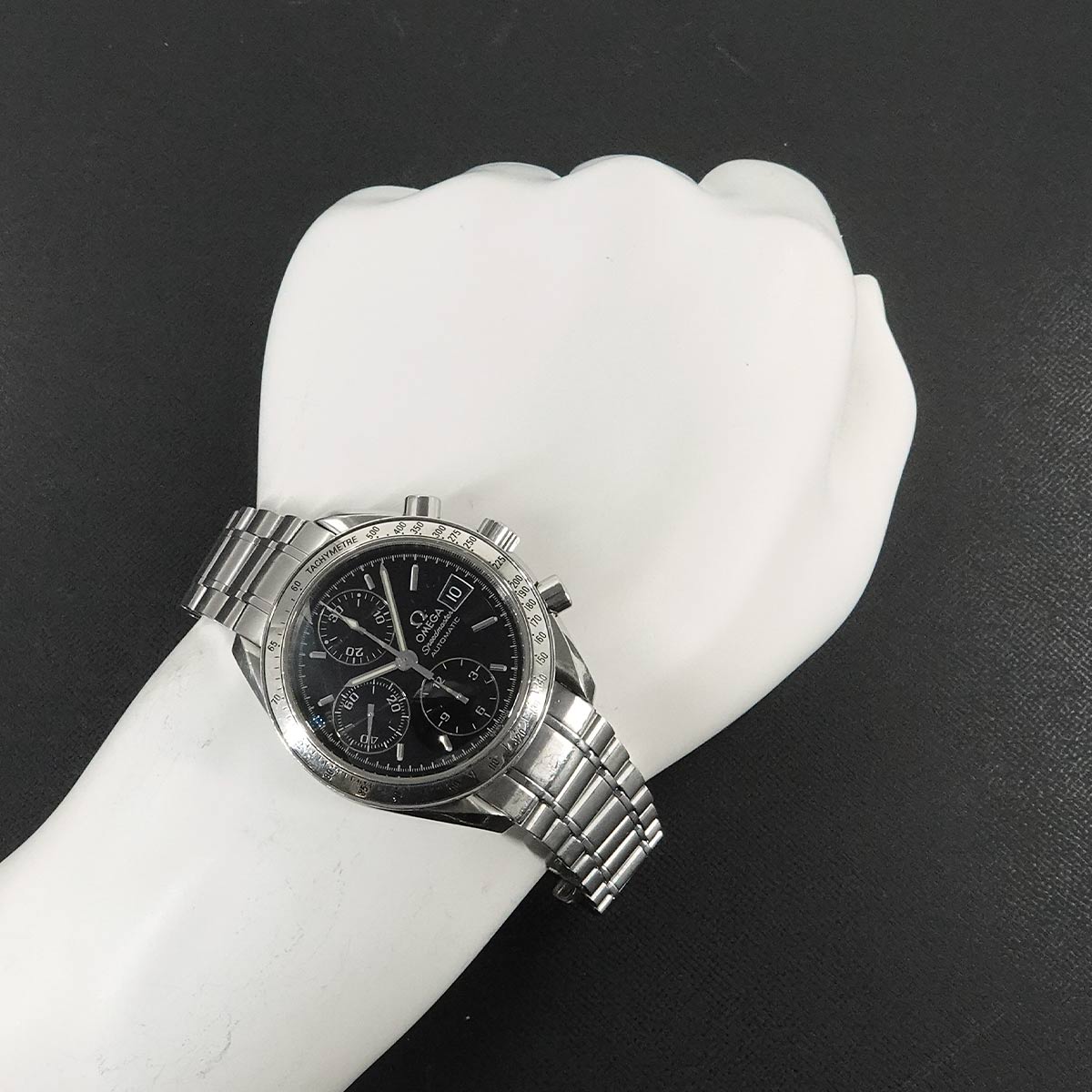 Speedmaster Date 3513.50 Chronograph Automatic Black Dial Mens