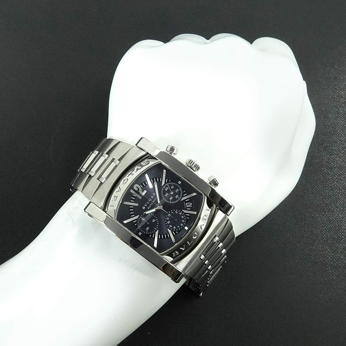 Assioma Chronograph AA48SCH Automatic Gray Mens Watch