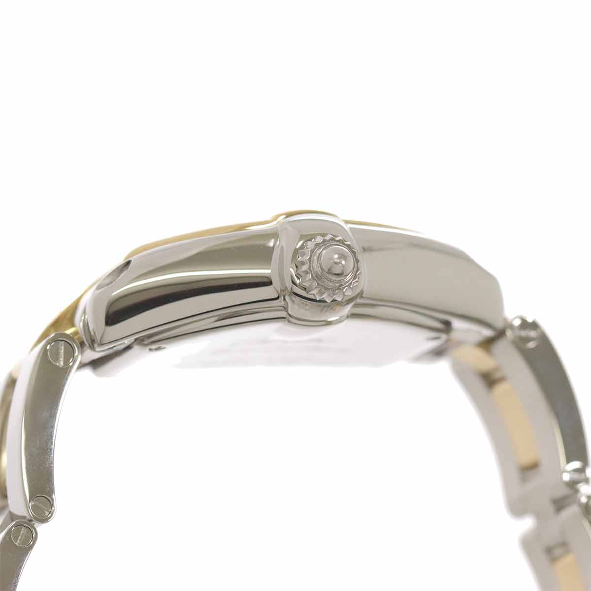 Roadster SM W62026Y4 Date K18YG Quartz Silver Dial Ladies