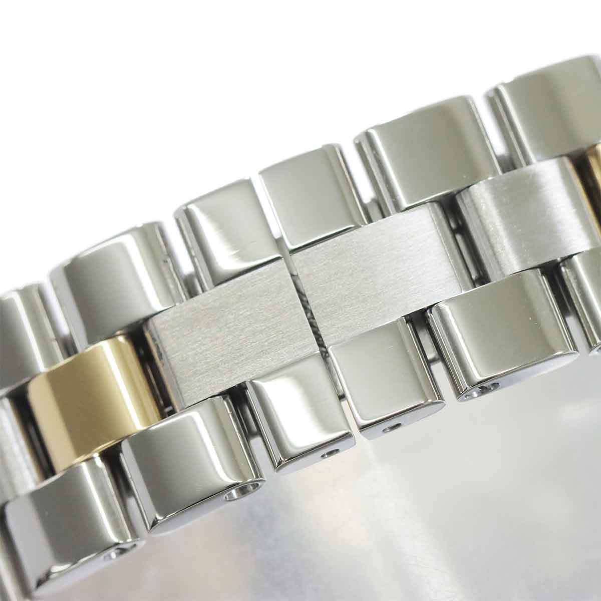Roadster SM W62026Y4 Date K18YG Quartz Silver Dial Ladies