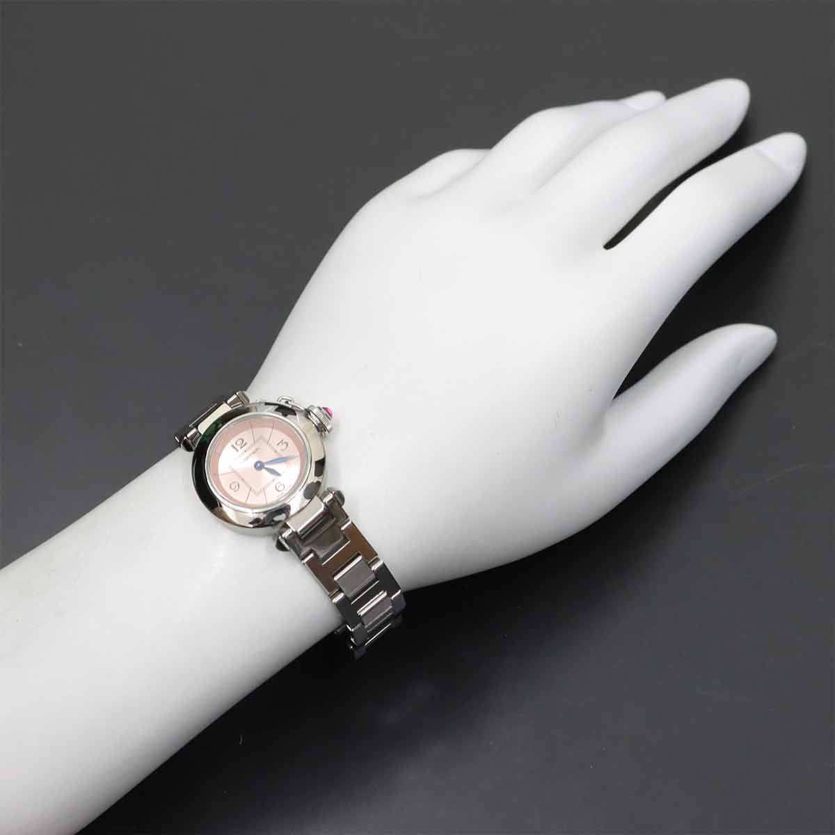 Miss Pasha W3140008 27mm Quartz Pink Dial Ladies Watch