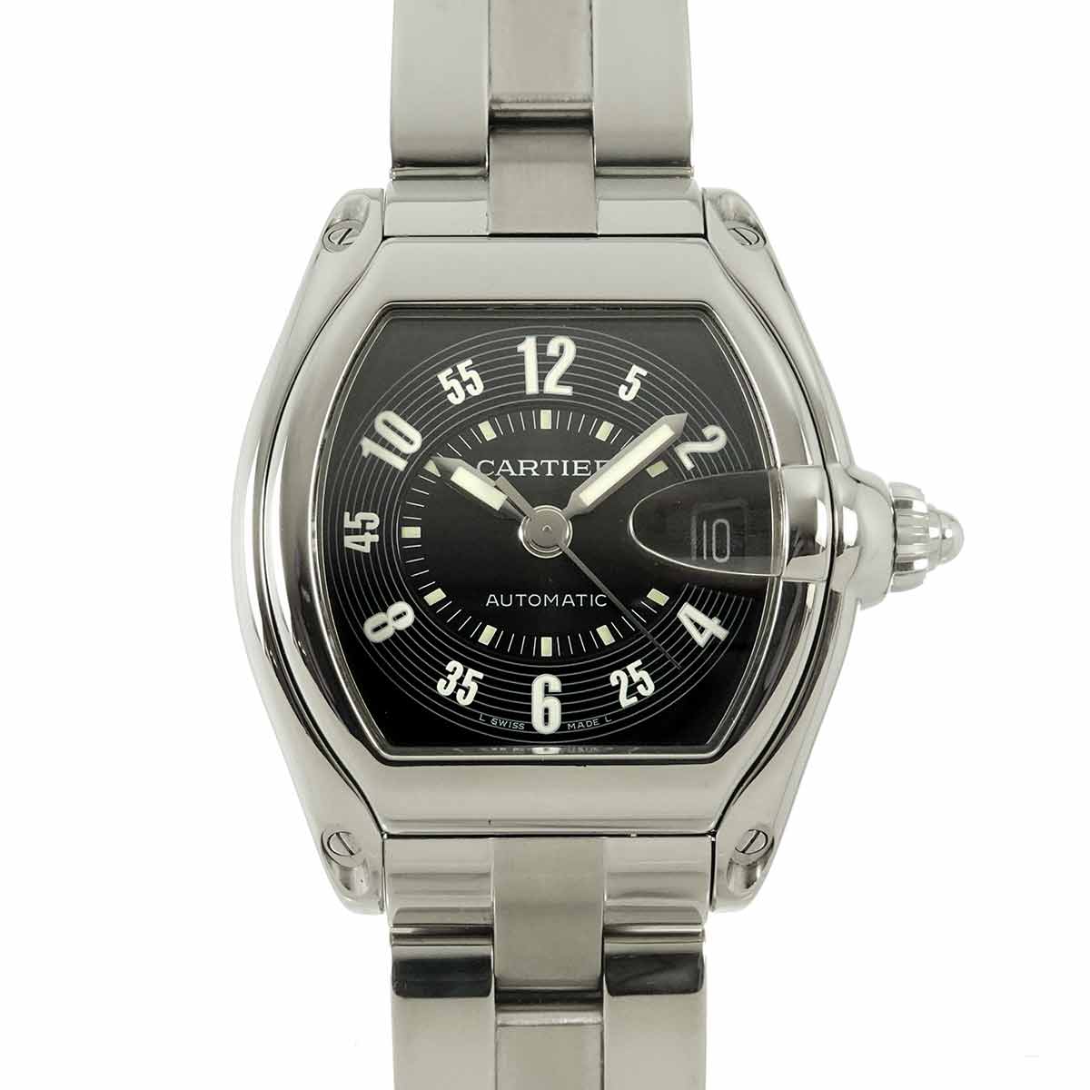 Roadster W62004V3 Date Automatic Black Dial Men's Watch