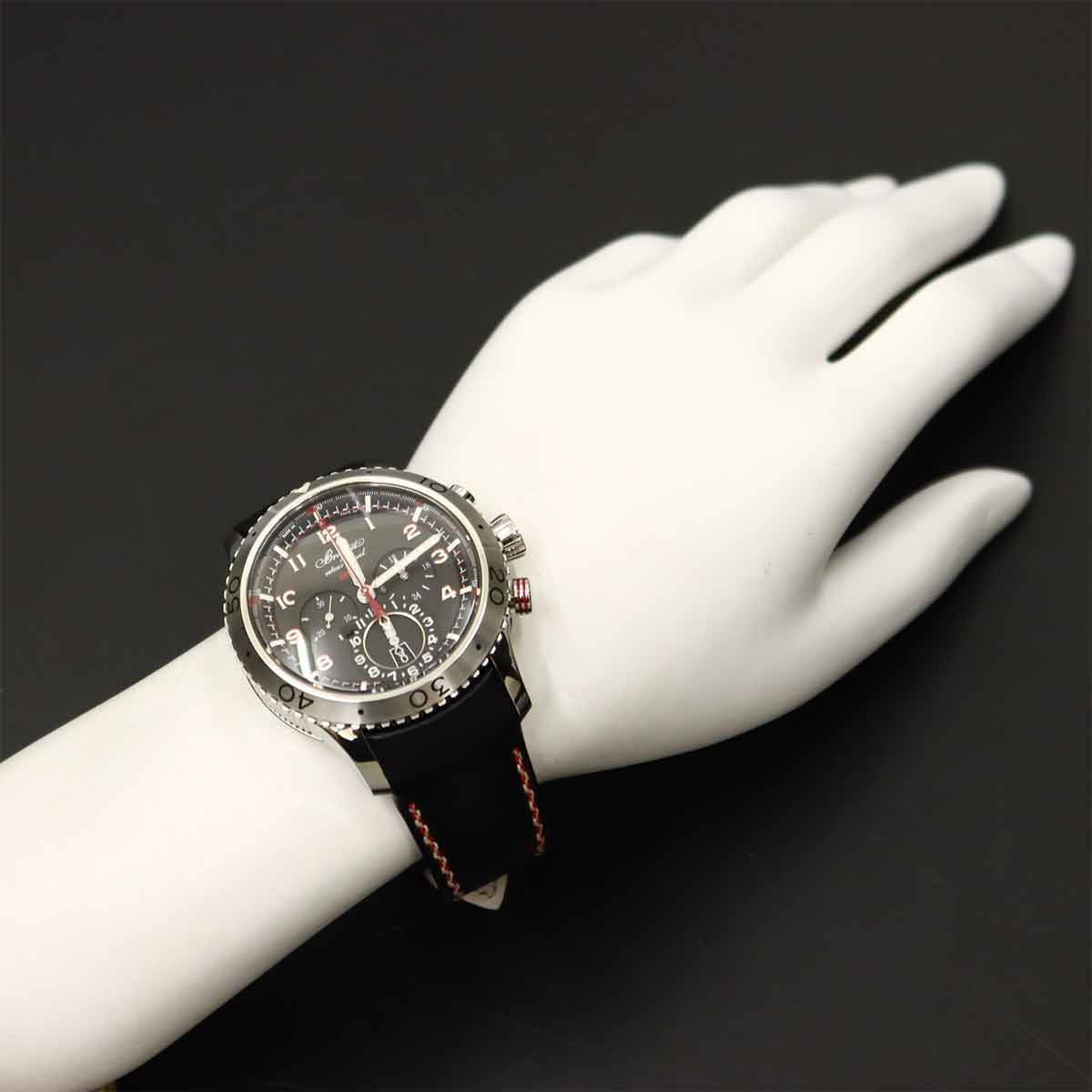 Transatlantique TypeXXII 3880ST Black Dial Automatic Mens