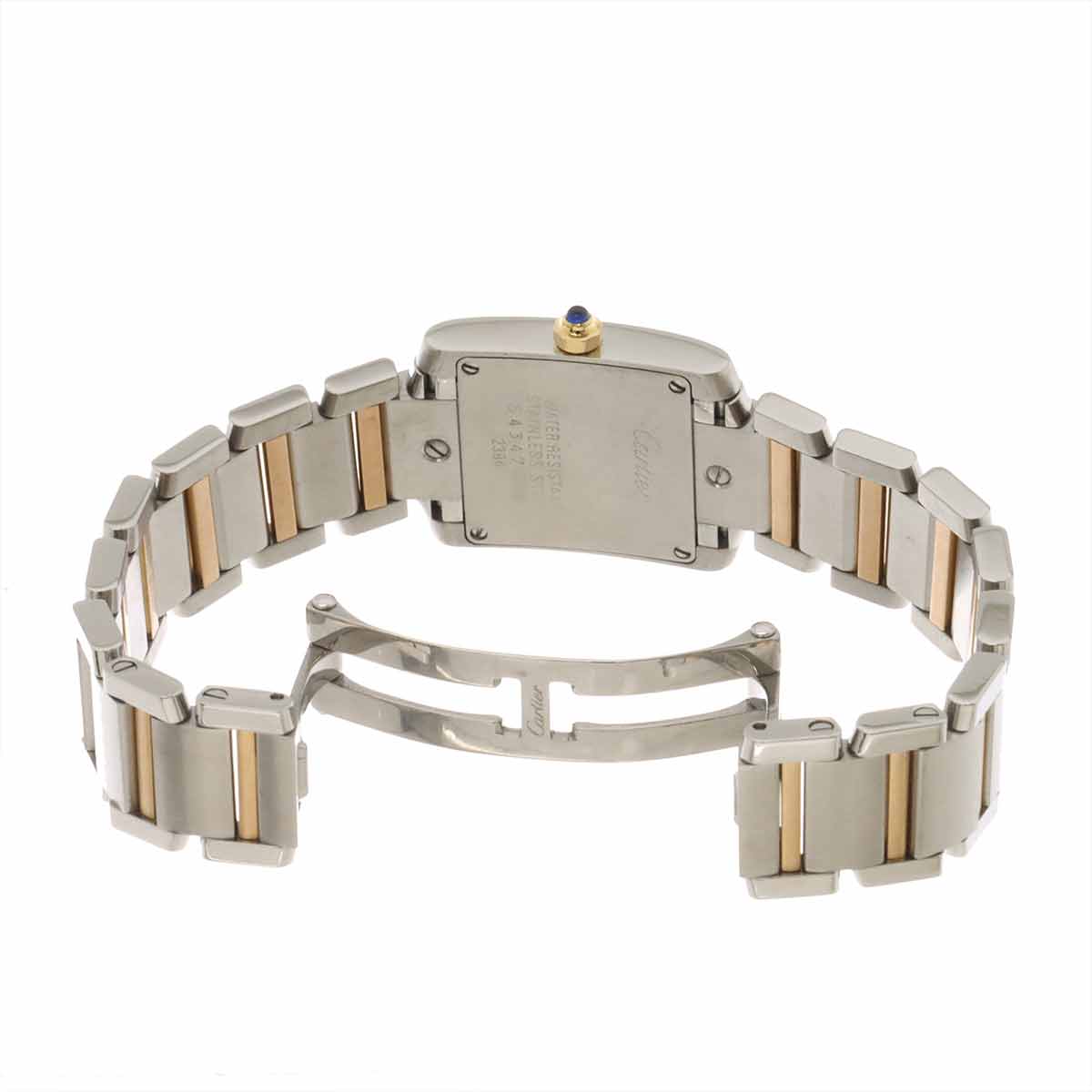 Tank Francaise SM W51027Q4 750 PG Quartz Pink Shell Dial