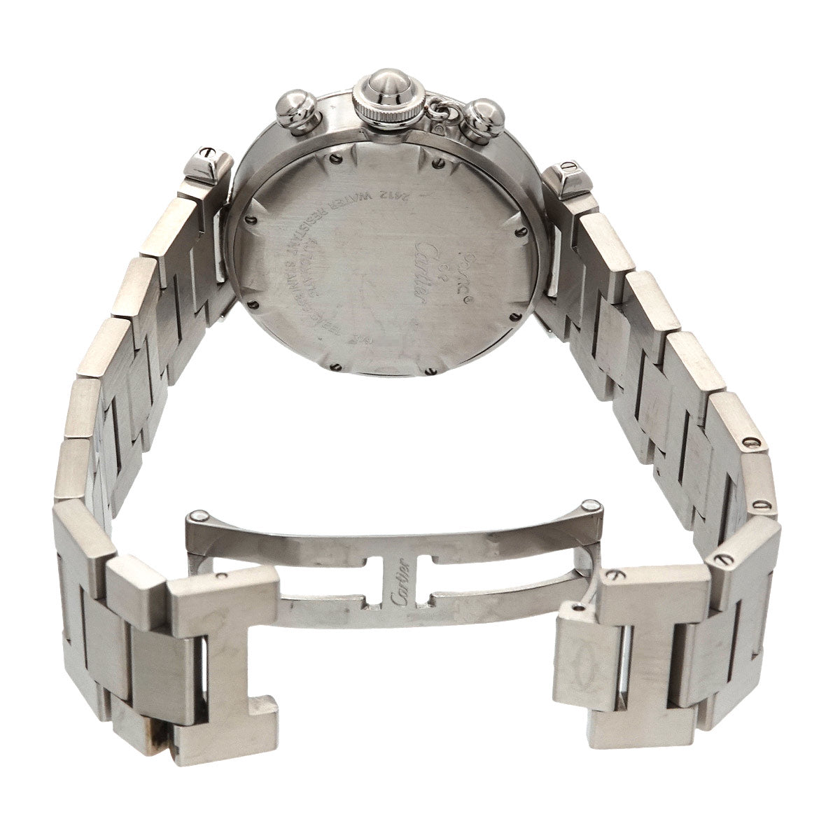 Pasha C Chronograph W31039M7 Automatic White Dial Boys Watch