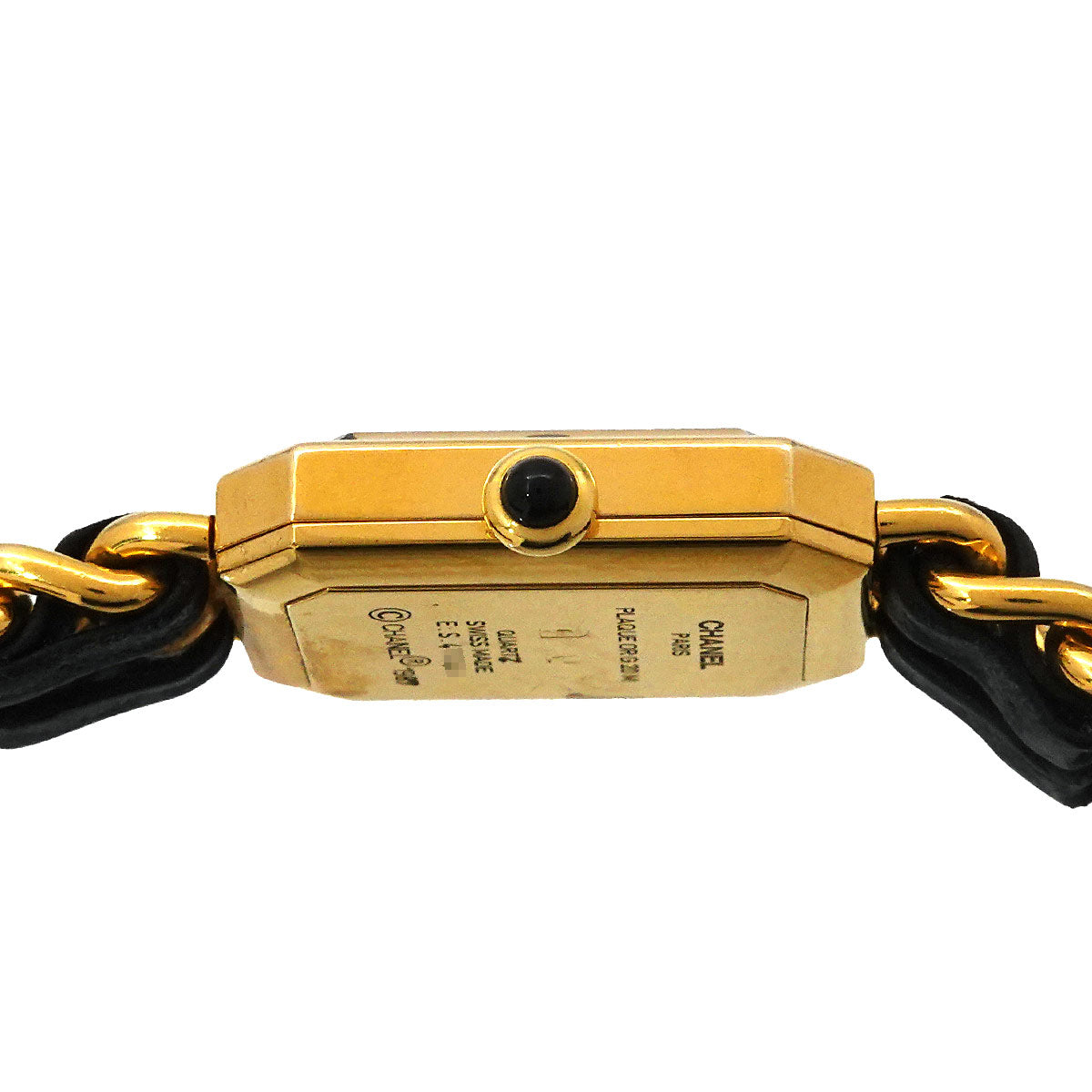 Premiere Size M H0001 Vintage Quartz Black Dial Ladies Watch