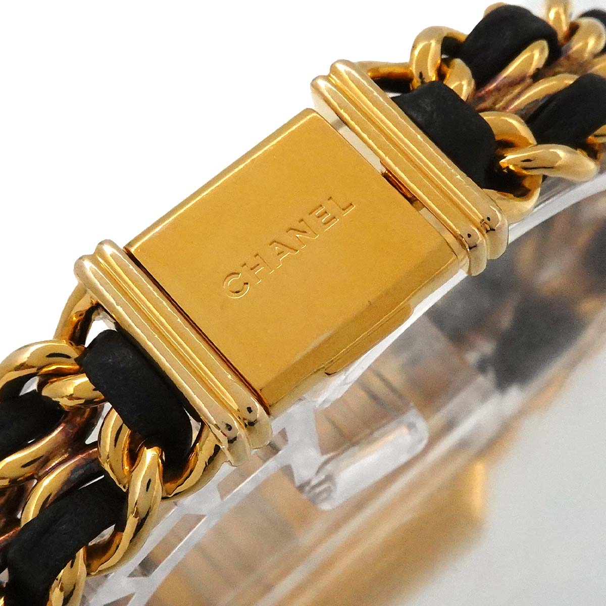 Premiere Size M H0001 Vintage Quartz Black Dial Ladies Watch