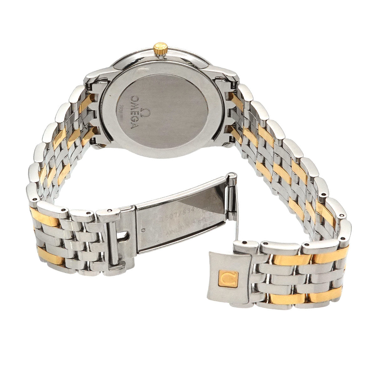 Devil Prestige Combi 4310 31 Silver Dial Vintage Mens Watch 90290741