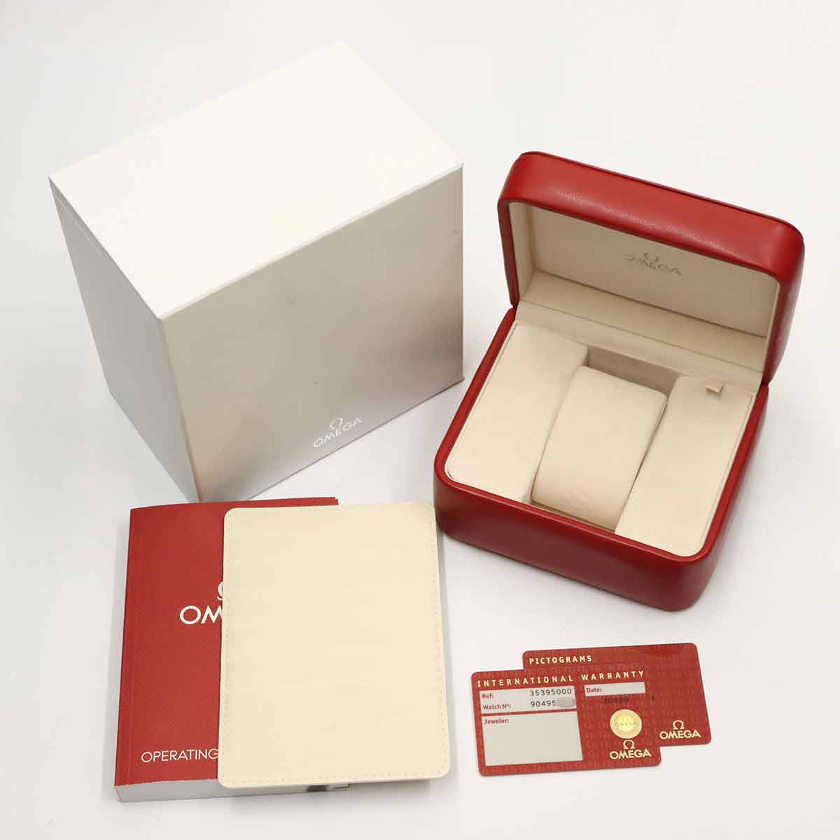 Speedmaster Chronograph 3539 50 Automatic Black Dial Mens Watch