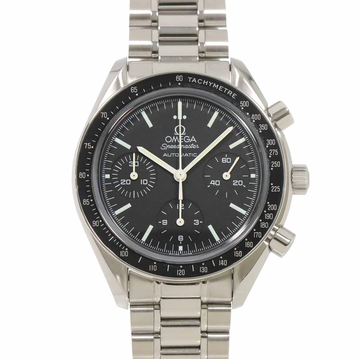 Speedmaster Chronograph 3539 50 Automatic Black Dial Mens Watch