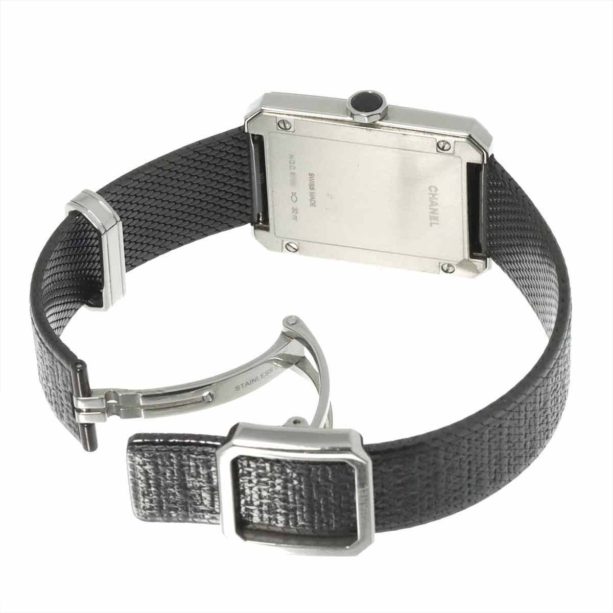 Boy Friend H5318 Diamond Bezel Quartz Black Dial Boys Watch