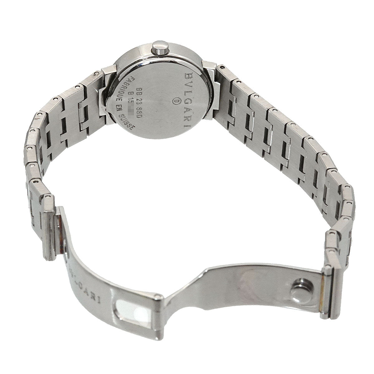 BVLGARIBVLGARI Date BB23SSD Quartz Black Dial Ladies Watch