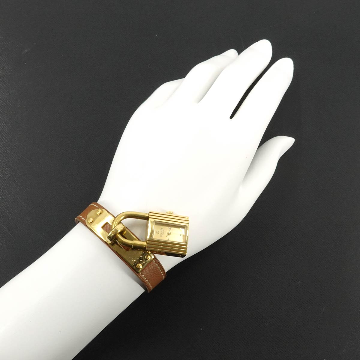 Kelly Watches Quartz Gold Dial Vintage Cadena Ladies Watch