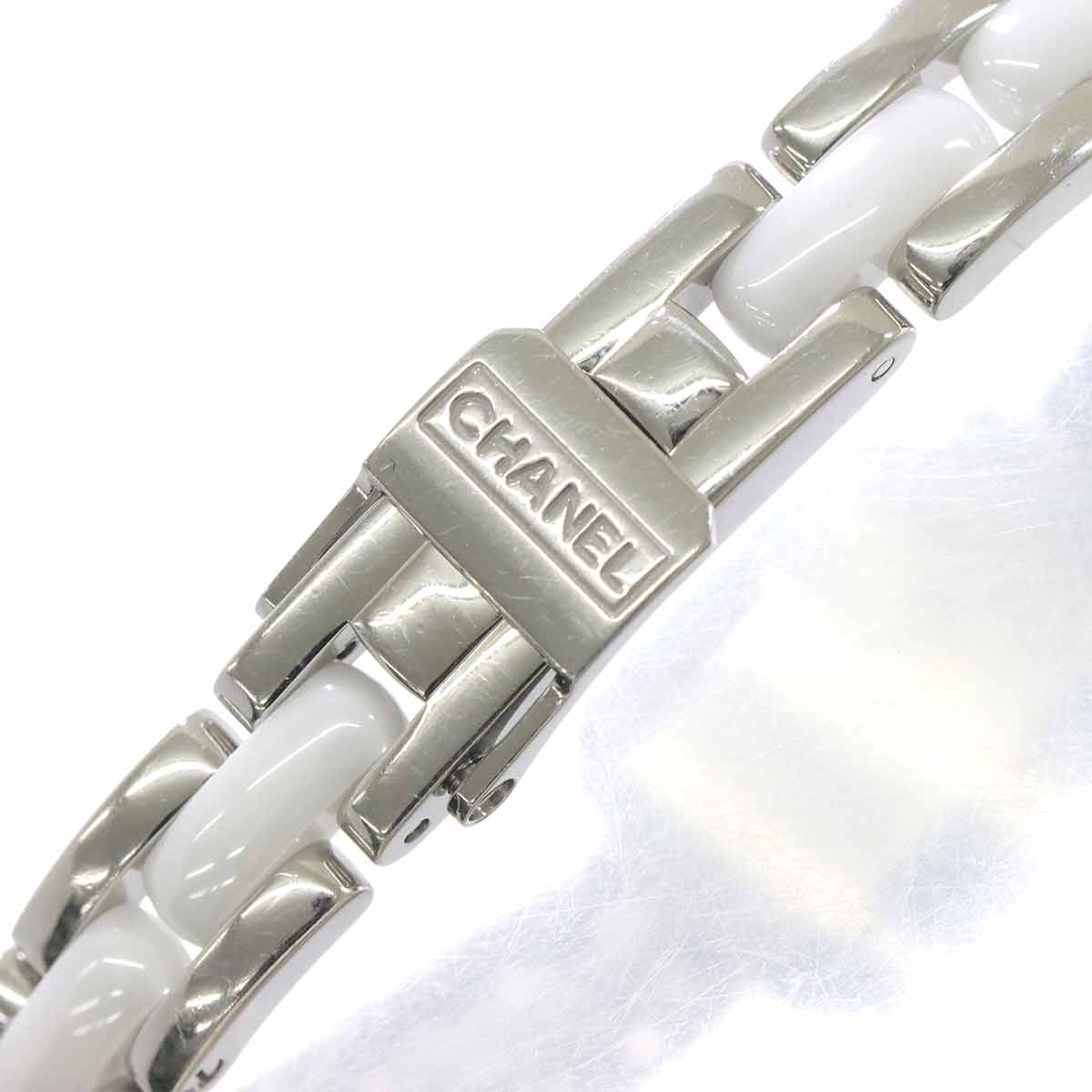 Premiere H2132 Diamond Bezel Ceramic Quartz White Dial Ladies