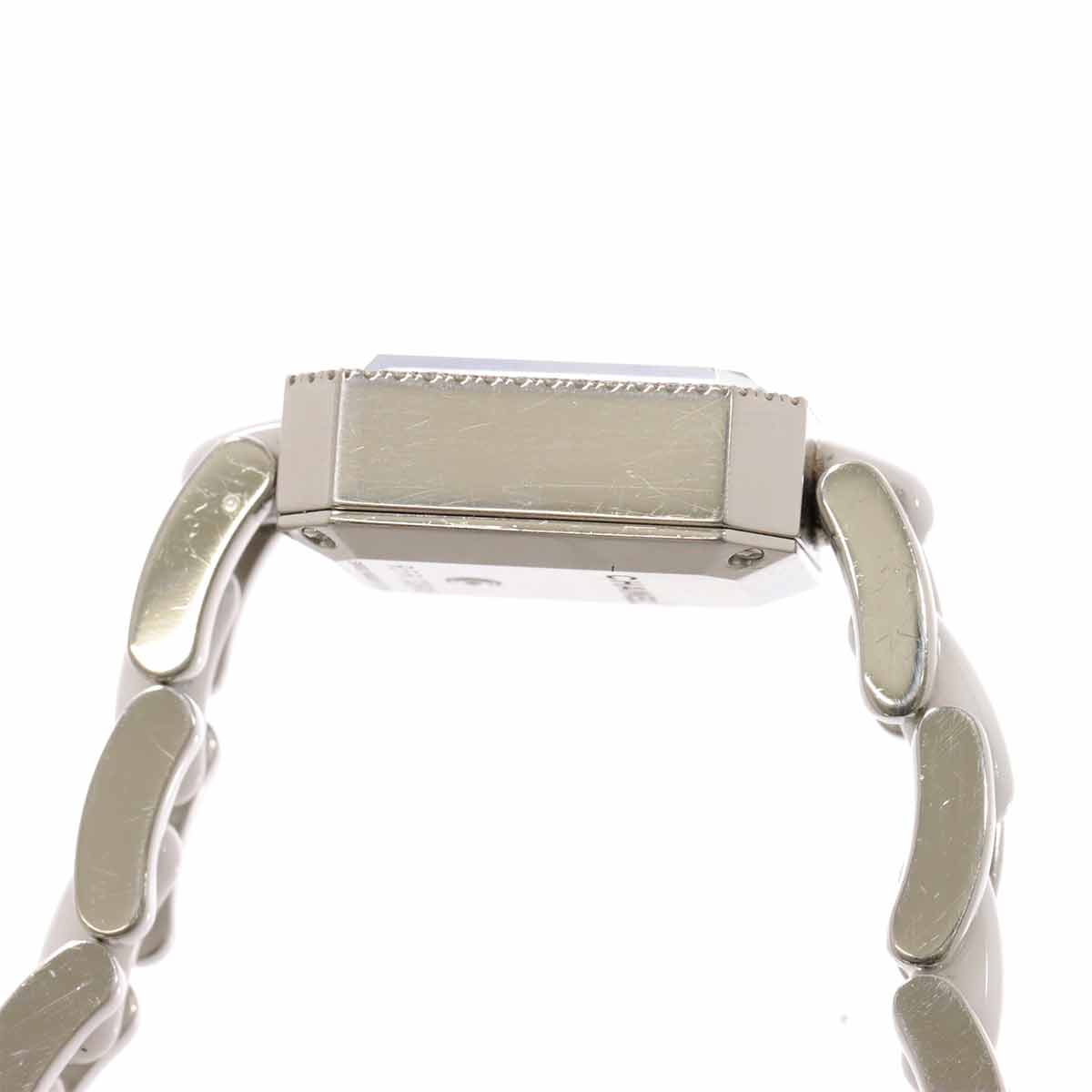 Premiere H2132 Diamond Bezel Ceramic Quartz White Dial Ladies