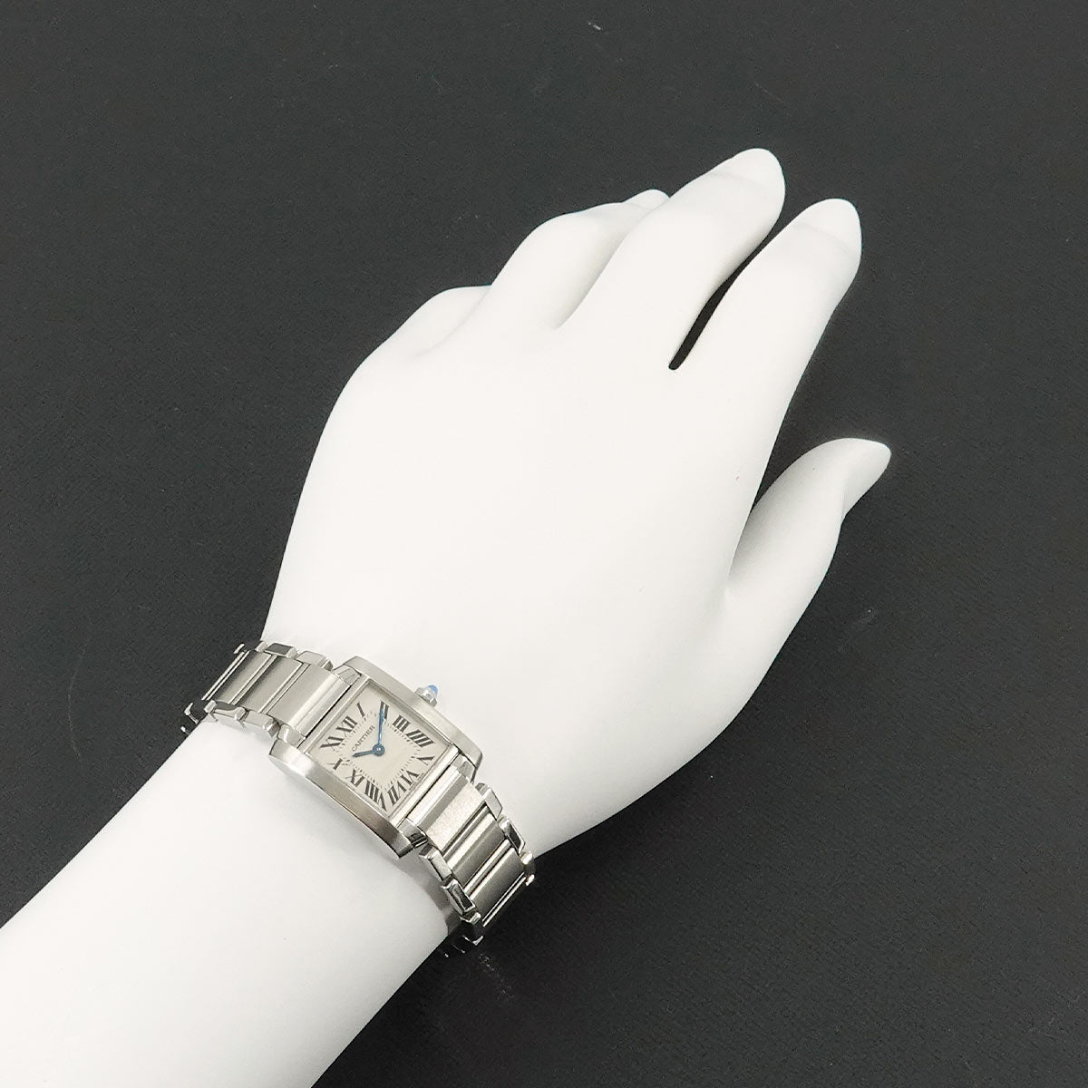 Tank Francaise SM W51008Q3 Quartz Cream Dial Ladies Watch