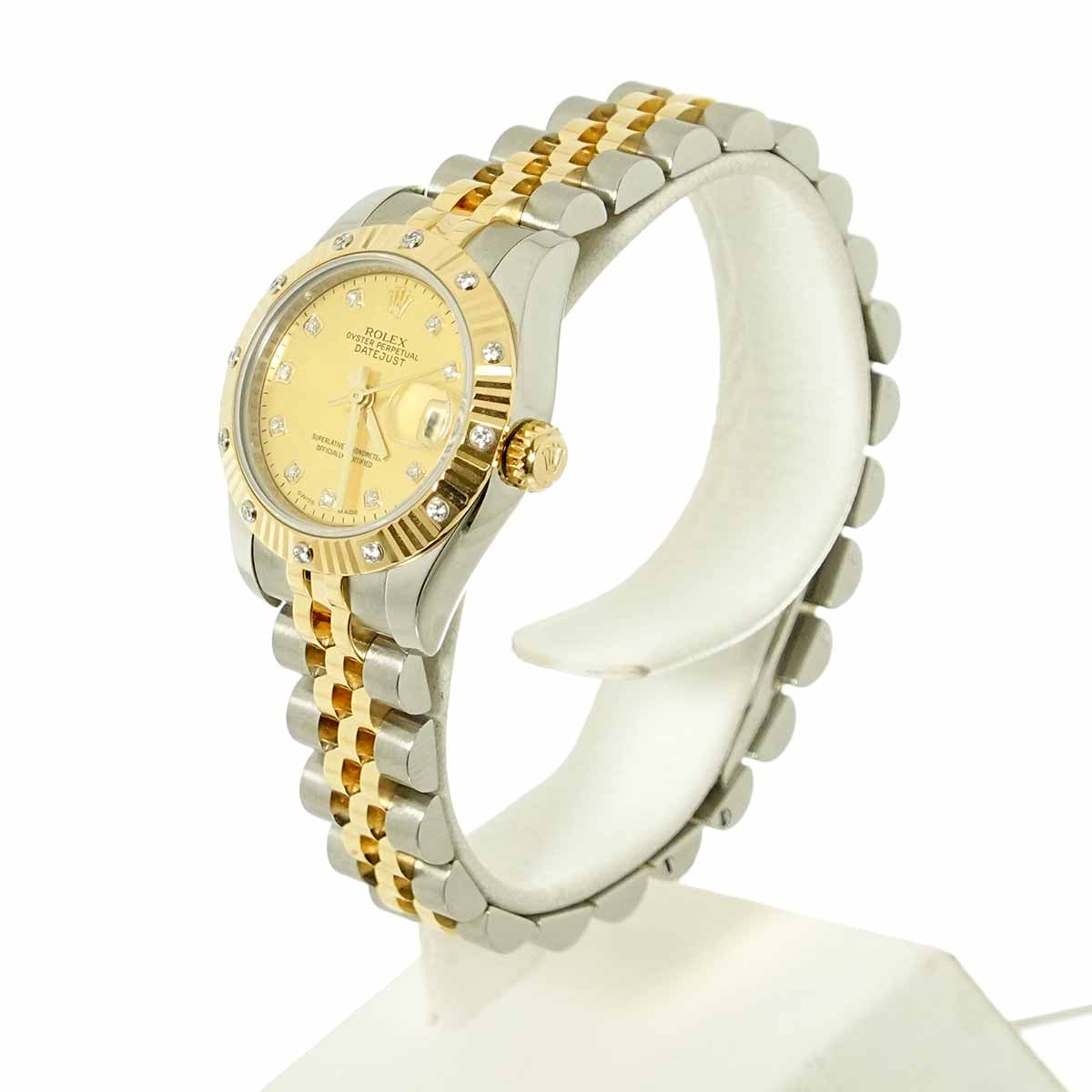 Datejust 179313G Serial D Automatic 750 Yellow Gold Diamond