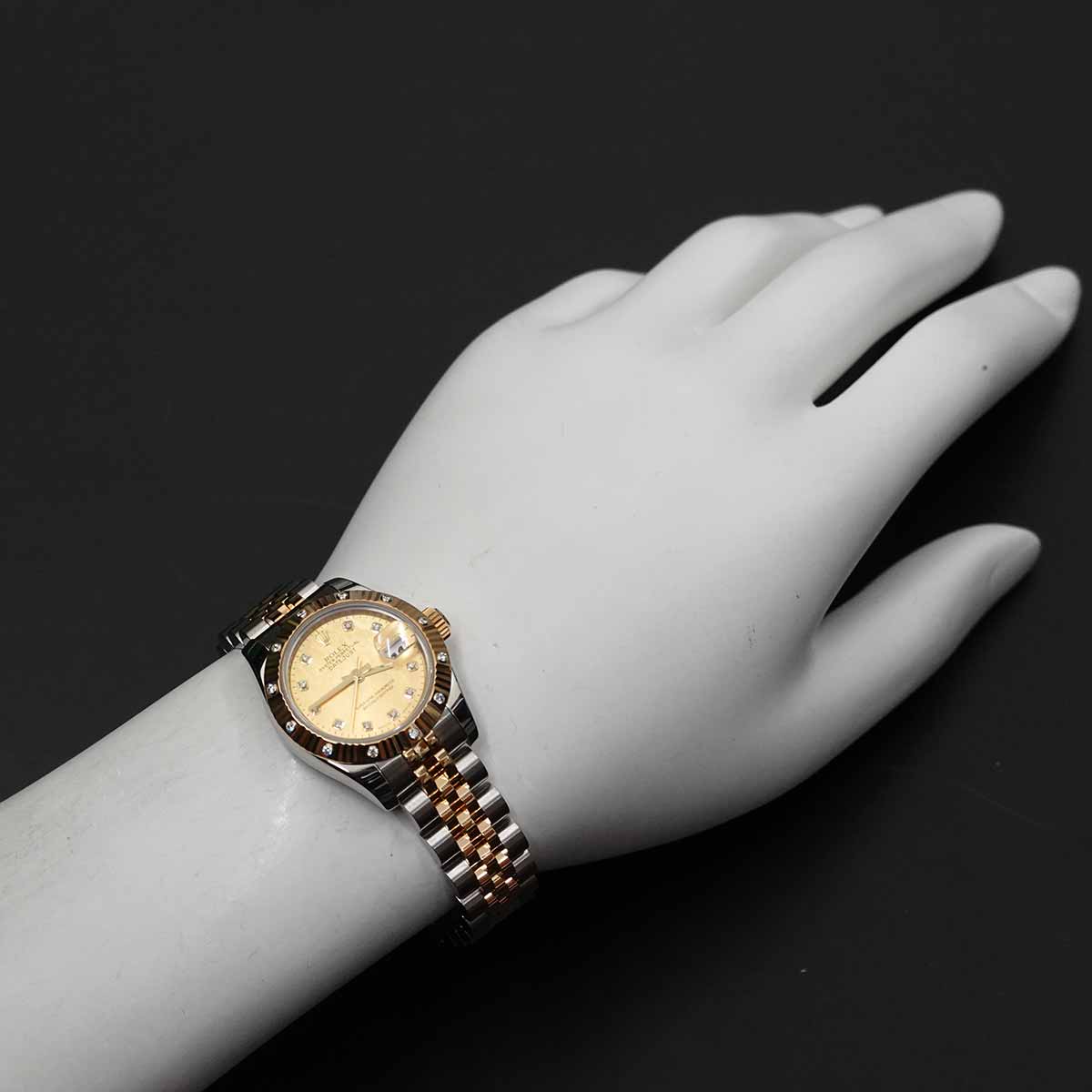 Datejust 179313G Serial D Automatic 750 Yellow Gold Diamond