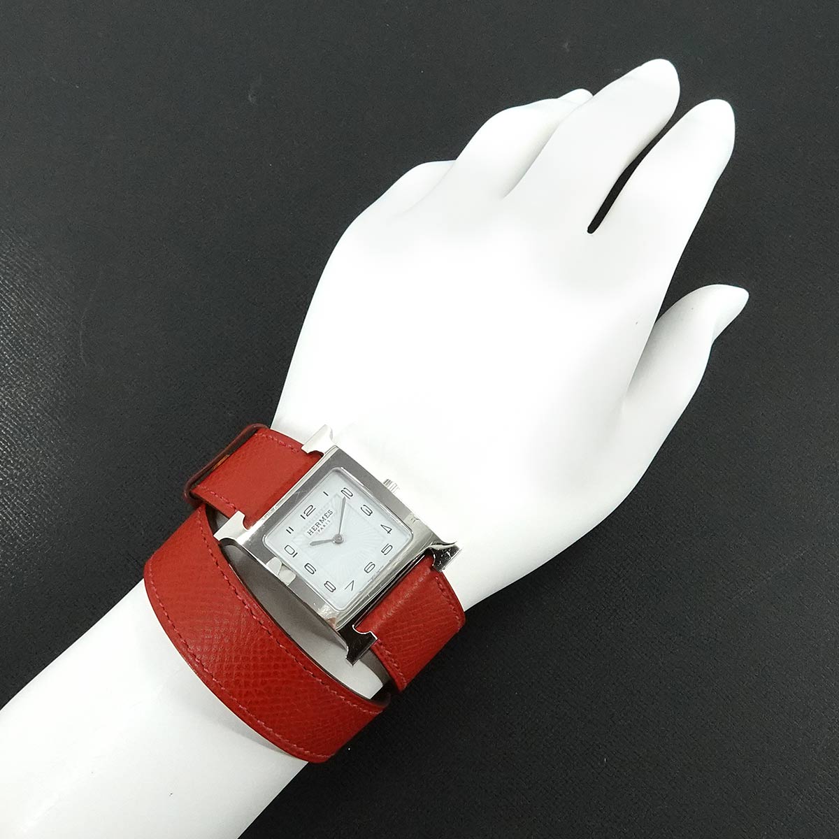 H Watch HH1 510 Quartz White Dial Mens Watch