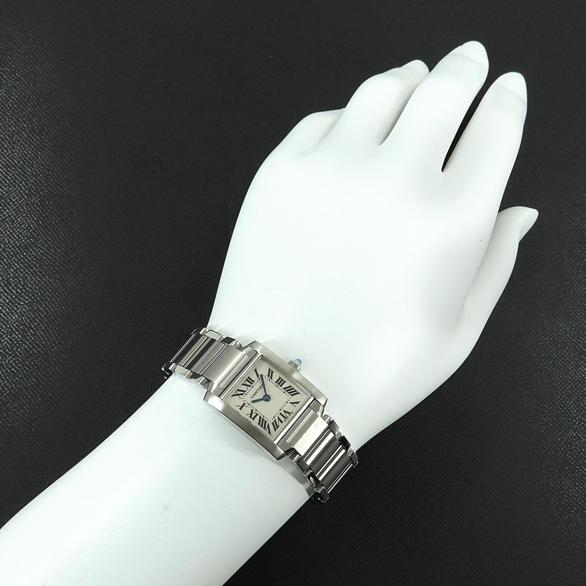 Tank Francaise SM W51008Q3 Quartz Cream Dial Ladies Watch