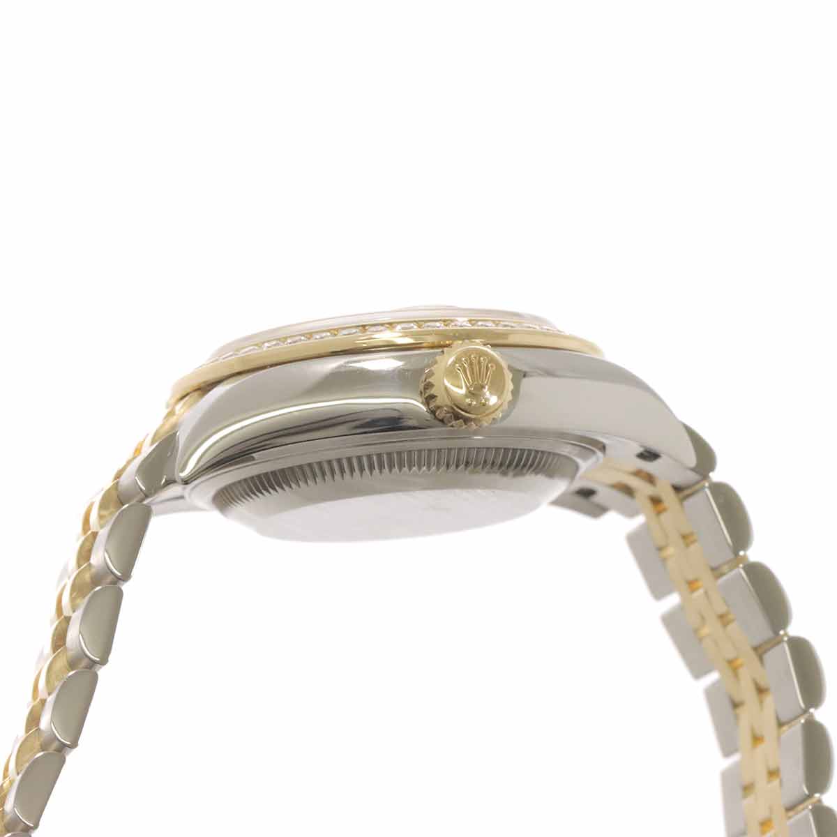 Datejust 279383RBR Random 750 YG Diamond Silver Dial Ladies