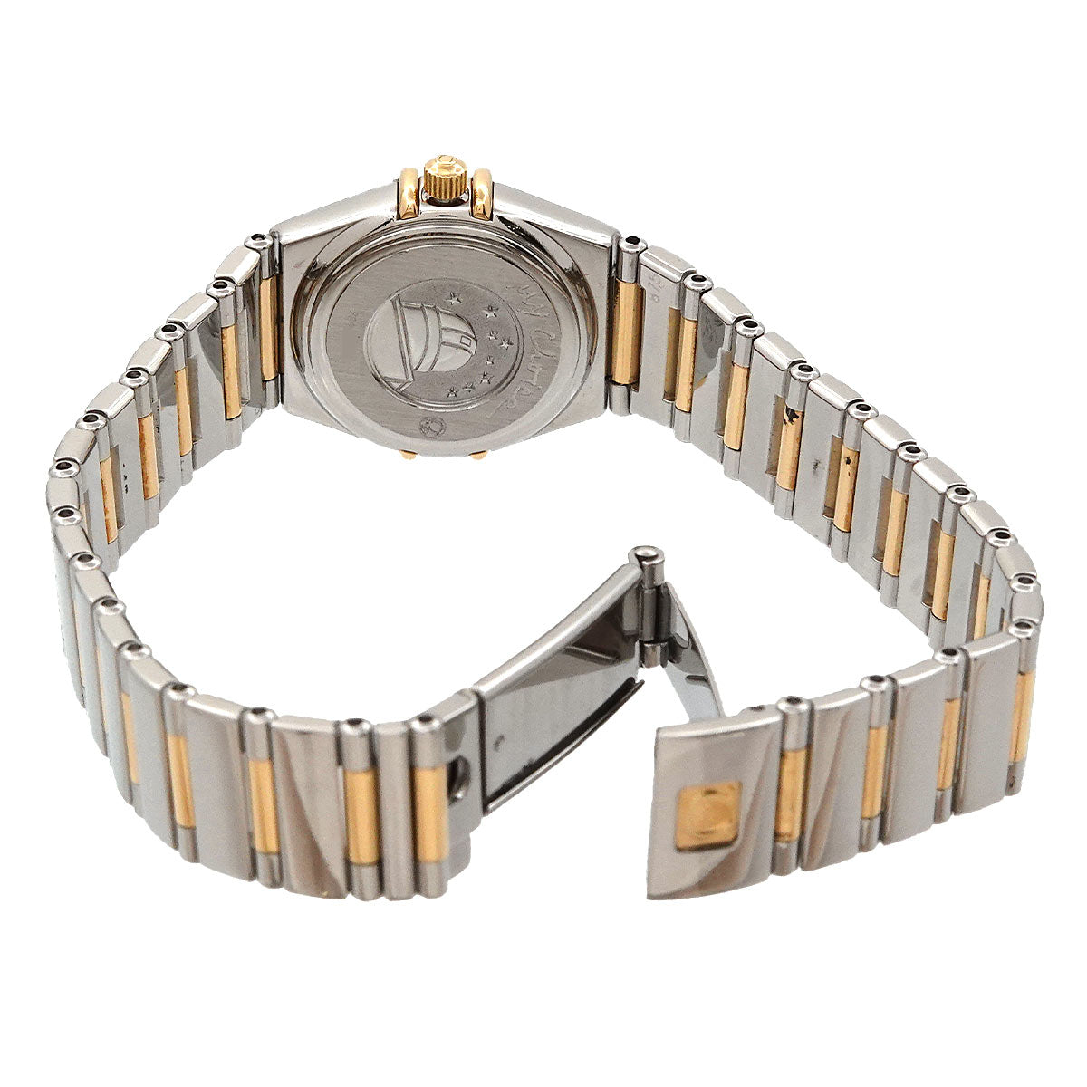 Constellation My Choice 1365.71 Diamond Bezel YG White Shell