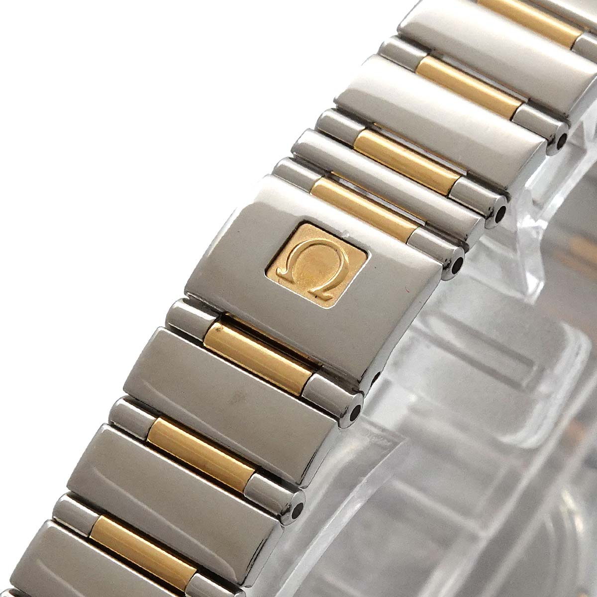 Constellation My Choice 1365.71 Diamond Bezel YG White Shell