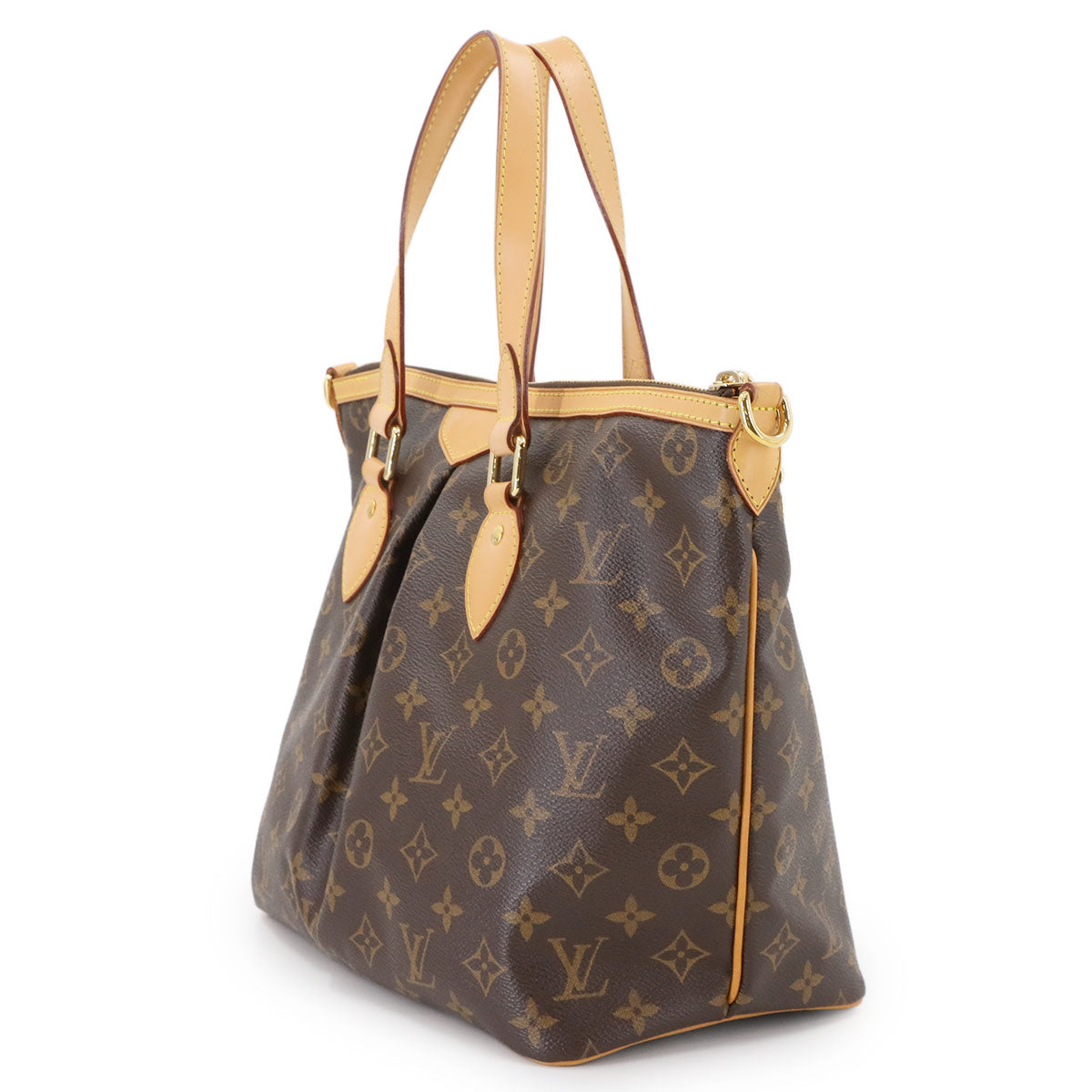 Monogram Palermo PM 2way Tote Shoulder Bag Brown M40145