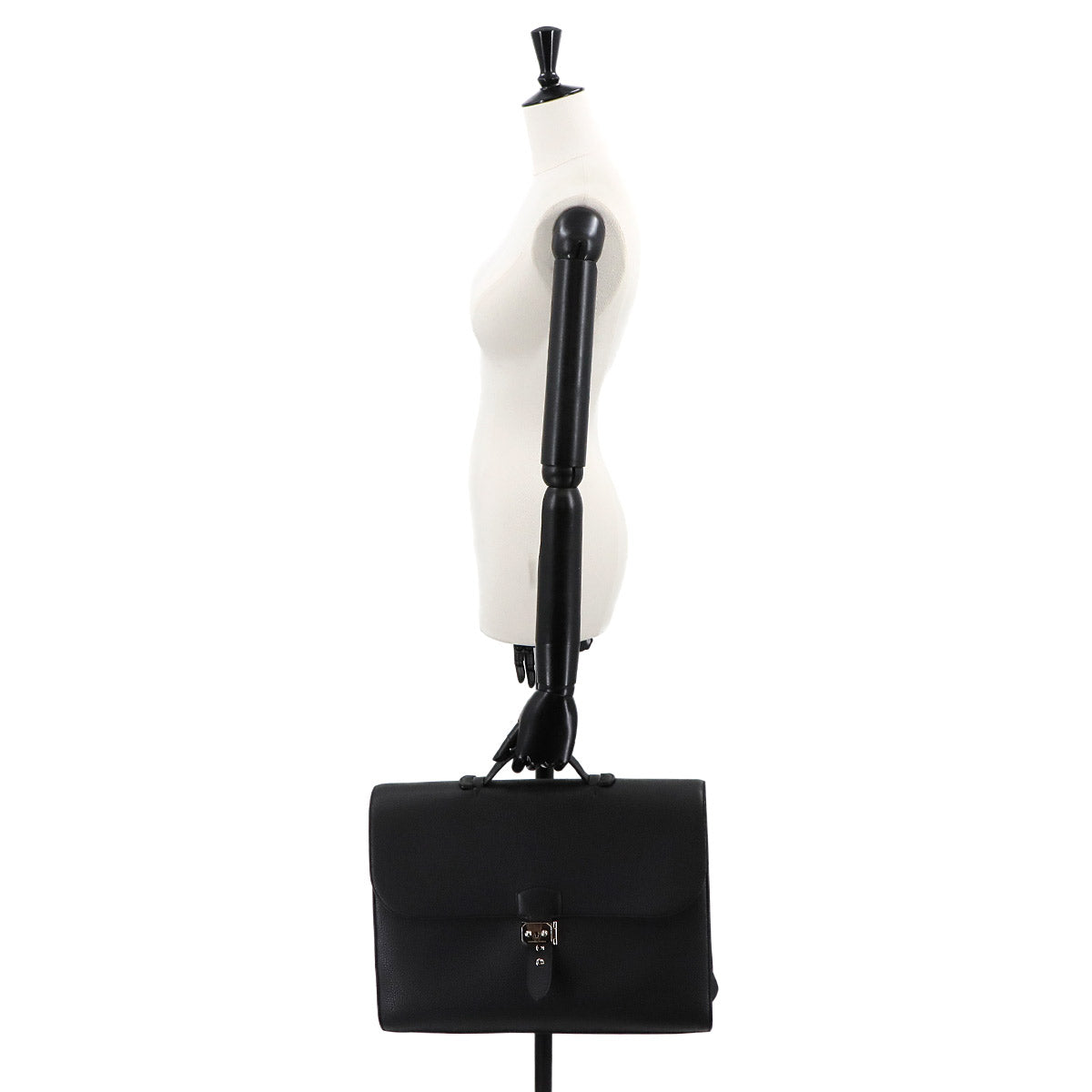 Sack A Depeche 41 Briefcase Business Bag Togo Black