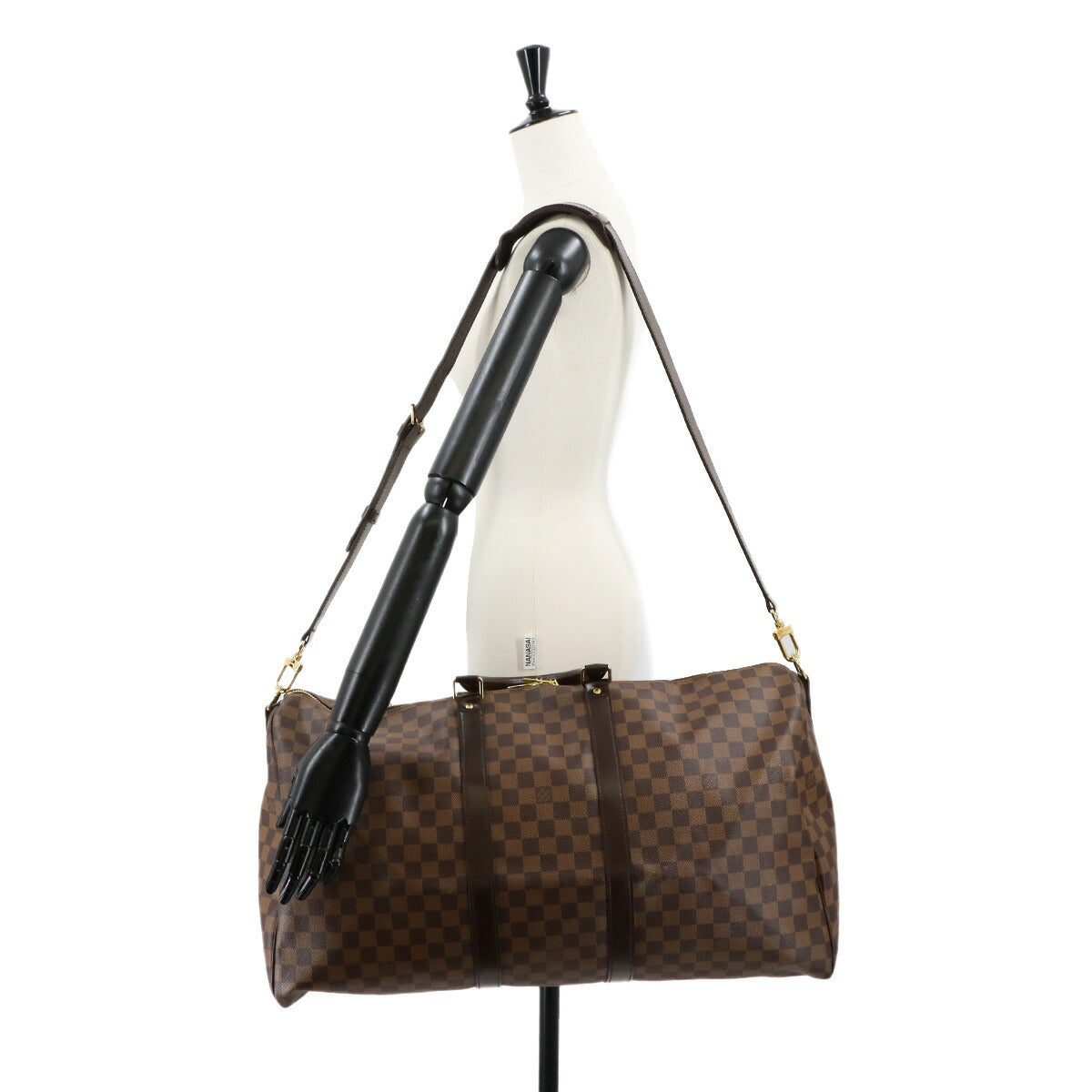 Damier Keepall Bandouliere 55 Luggage Ebene N41414